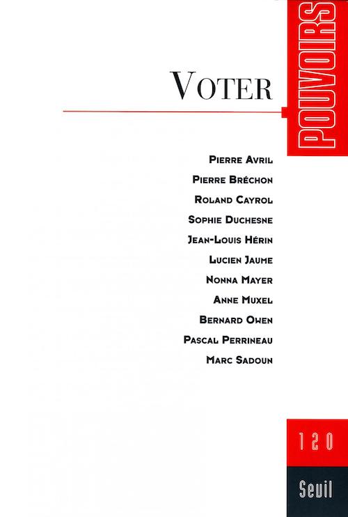 Couverture du numéro Voter