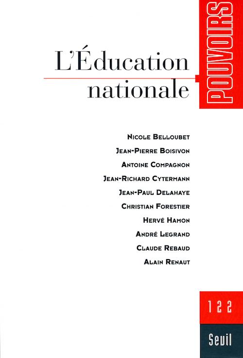 Couverture du numéro L'Éducation nationale