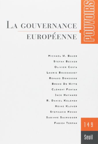 Couverture du numéro La gouvernance européenne