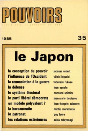 Couverture du numéro Le Japon