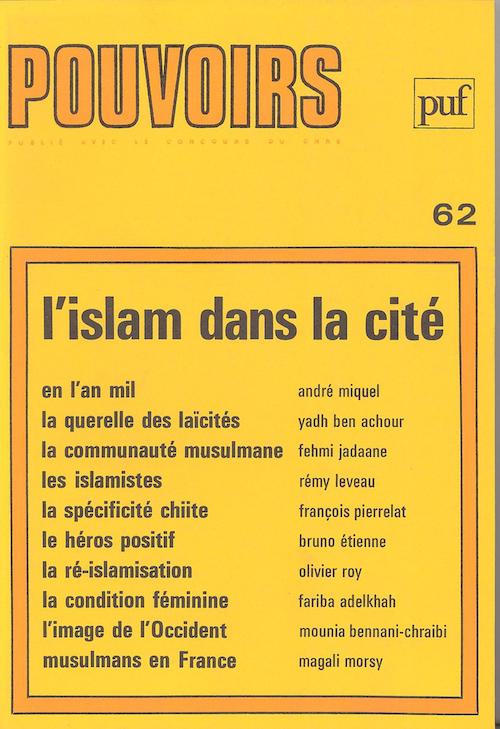 Couverture du numéro L'Islam dans la cité
