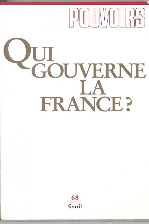 Couverture du numéro Qui gouverne la France ?
