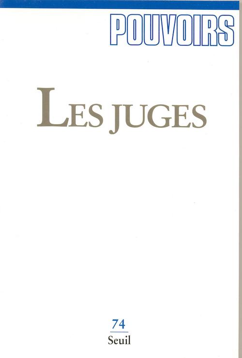 Couverture du numéro Les juges
